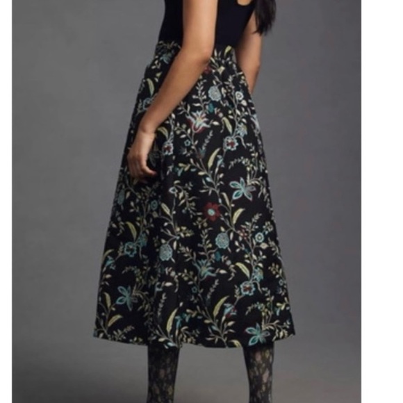Anthropologie Maeve Brocade Maxi Skirt - Size 0 - Picture 1 of 7